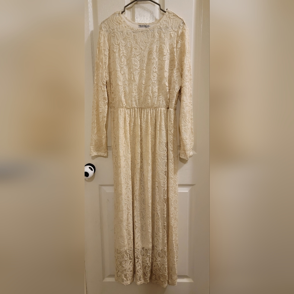 Klassy girl lace dress